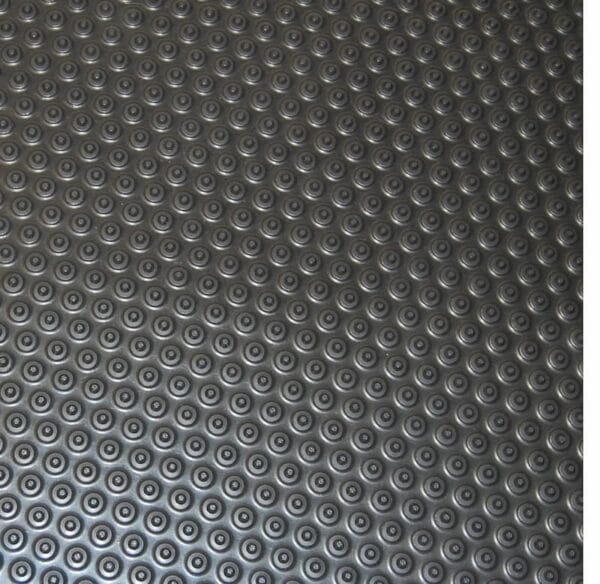 Tapete anti fadiga industrial tipo mola textura superfície circular antiderrapante Abramo