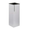 Ecoponto individual de reciclagem para empresas em aço com 42 litros preto ( Indiferenciados )