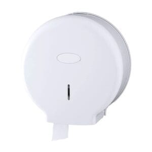 Dispensador papel higiénico jumbo branco profissional sem marca