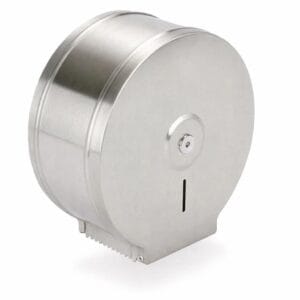 Dispensador papel higiénico jumbo inox profissional sem marca