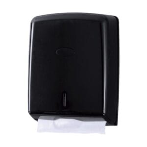 dispensador-toalhas-papel-anonimo-preto Dispensador Toalhas de Mãos Papel Anónimo Preto | ABS Profissional