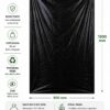 Saco lixo 900x1300 200 litros Extra Forte industrial em PEBD preto opaco