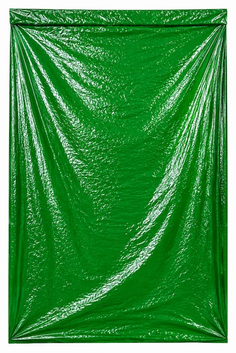 Saco de lixo verde 700x1000 mm industrial BD 80 µm extra forte — recolha seletiva de vidro Vidrão — Abramo
