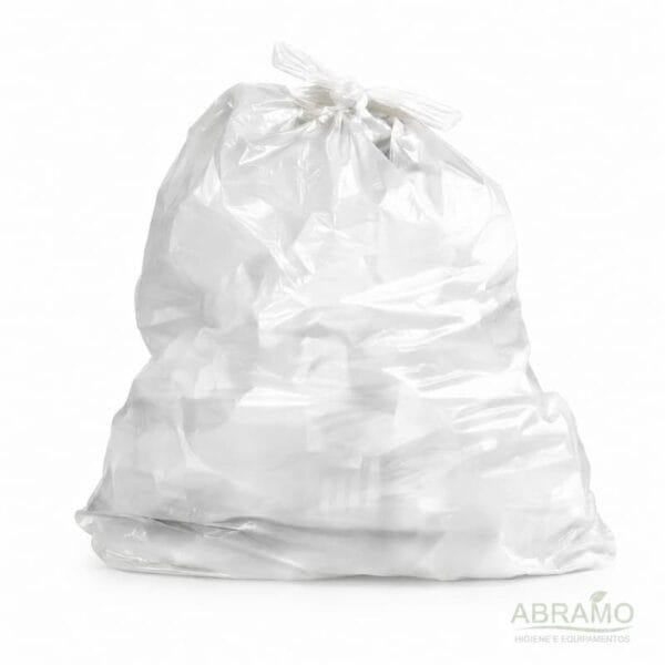 sacos-lixo-transparentes-63l-cheio-atado-resistencia-abramo - Abramo Sacos lixo transparentes 63L cheio e atado para recolha seletiva de resíduos — Abramo