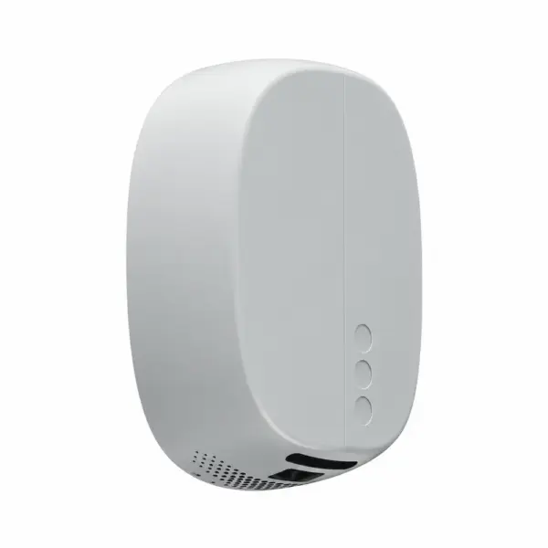 Secador de Mãos Branco Mate com Filtro HEPA Abramo - Abramo Secador de mãos elétrico profissional acabamento branco mate com filtro HEPA para WC público Abramo