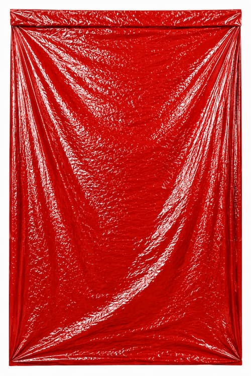 Saco de lixo vermelho 700x1000 mm industrial em PEBD 80 µm extra forte — resíduos hospitalares e clínicos — Abramo