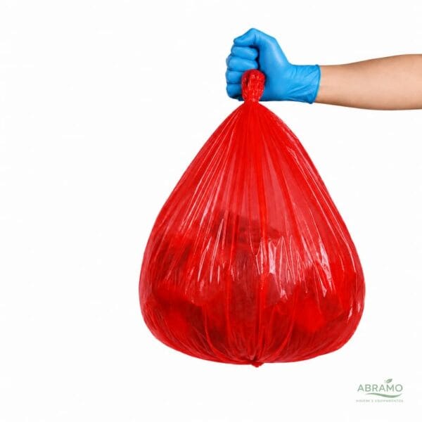 sacos-lixo-vermelhos-120l-hospitalar-abramo - Abramo Sacos lixo vermelhos 120 litros resíduos hospitalares clínicos Grupo III Abramo