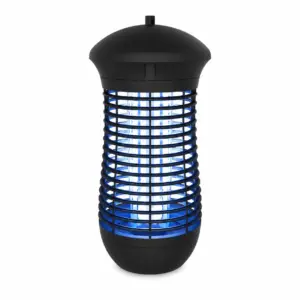Exterminador de insetos elétrico preto, luz negra, 120 m², Abramo