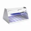 Insetocaçador inox LED 7W aceso, cobertura 50m², Abramo